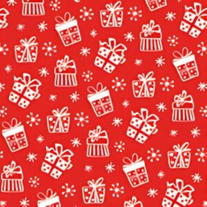 SUSY CARD Papier cadeau de Noël "Cadeau rouge"