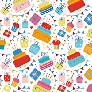 SUSY CARD Papier cadeau "Let's Celebrate", sur rouleau