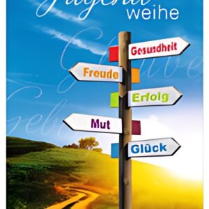 SUSY CARD Jugendweihekarte "5 Wegweiser"