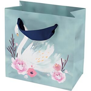 SUSY CARD Sac cadeau "Swan lake light blue"