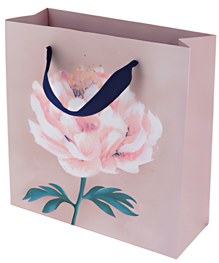 SUSY CARD Sac cadeau "Swan lake flower"