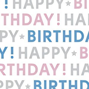SUSY CARD Papier cadeau "It's your birthday", sur rouleau