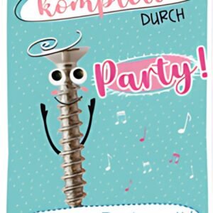 SUSY CARD Carte d'anniversaire Wiggle "Vis"