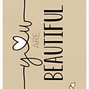 SUSY CARD Carte de voeux Bee yourself "Petit coeur"