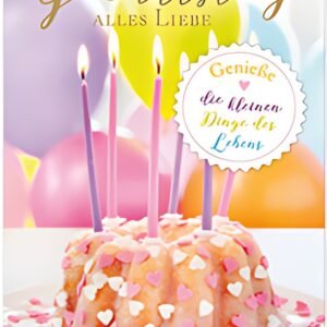 SUSY CARD XL-Geburtstagskarte "Mini-Törtchen"