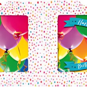 SUSY CARD Carte d'anniversaire 3D Sliding card "Ballons"