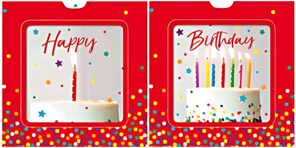 SUSY CARD Carte d'anniversaire 3D Sliding card "Bougie"