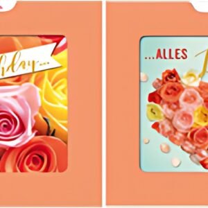 SUSY CARD Carte d'anniversaire 3D coulissante "Roses"