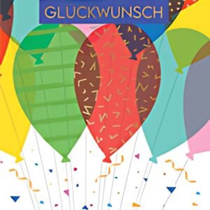 SUSY CARD Geburtstagskarte "Luftballons"