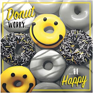 SUSY CARD Carte de voeux 3D "Donuts"
