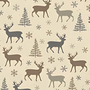 SUSY CARD Papier cadeau de Noël "Forêt de Noël"