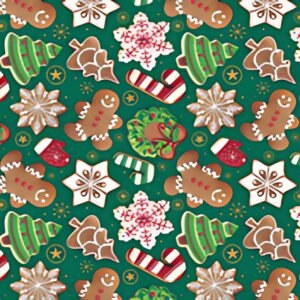 SUSY CARD Papier cadeau de Noël "sucre d'orge"