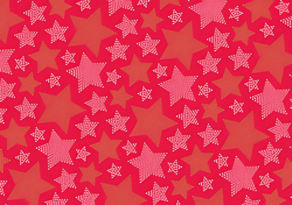 SUSY CARD Papier cadeau de Noël "étoiles"