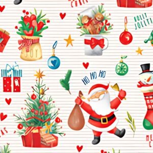 SUSY CARD Papier cadeau de Noël "père Noël"