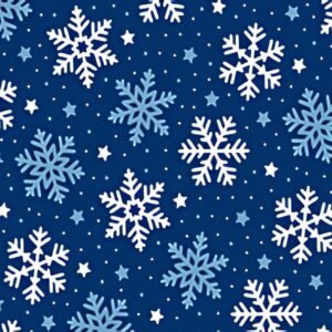 SUSY CARD Papier cadeau de Noël "flocons de neige"