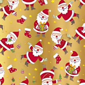 SUSY CARD Papier cadeau de Noël "pères Noël"