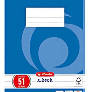 herlitz Cahier Octave x.book, A6, ligné, 70 g/m2