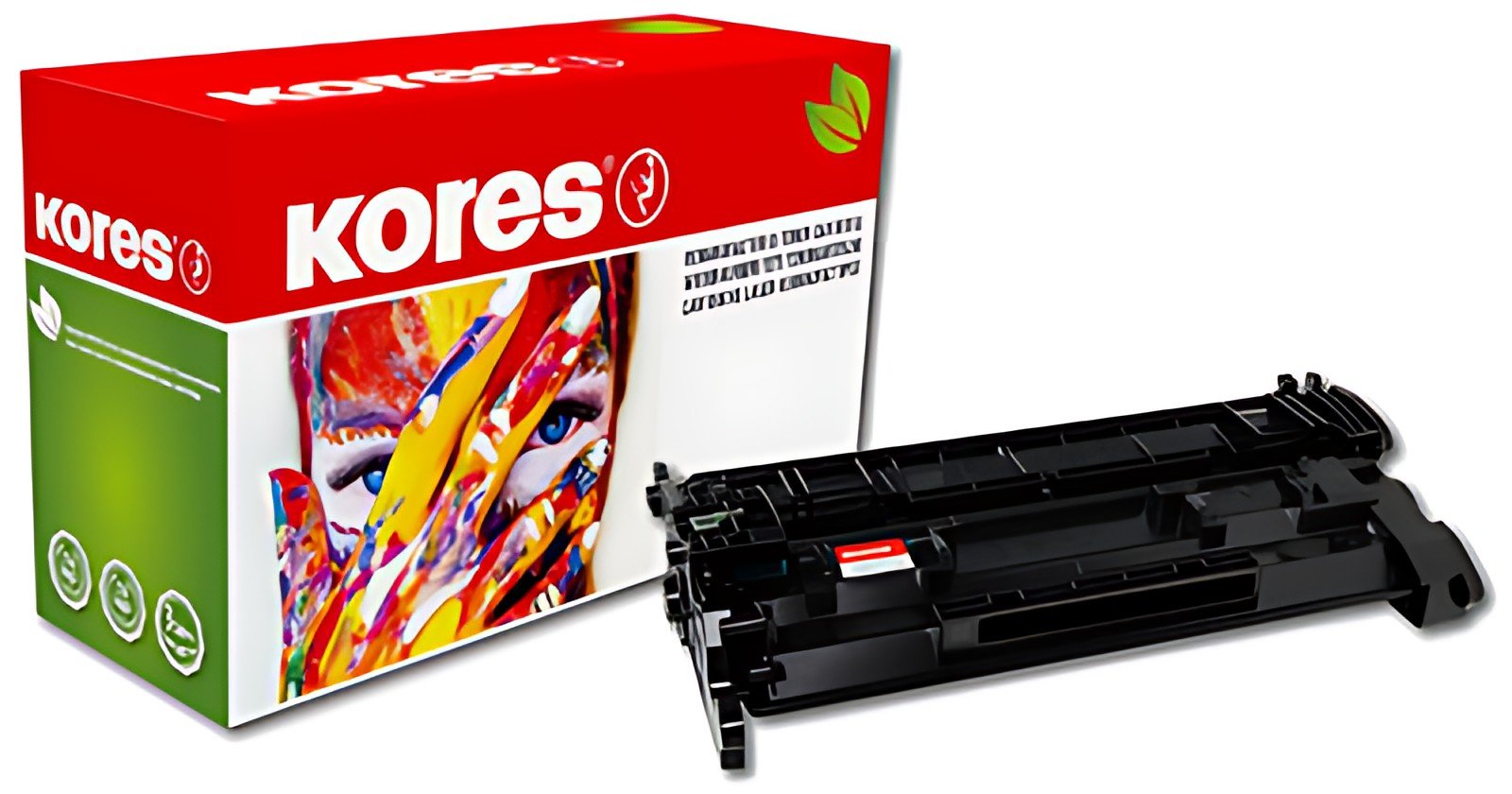 Kores Toner G2538HCB remplace hp CF411X, cyan