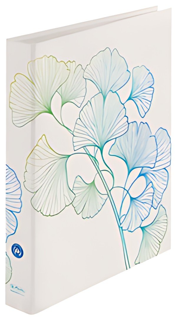 herlitz Classeur à anneaux maX.file GREENline Ginkgo, A4