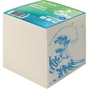 herlitz Cube de papier GREENline, 90 x 90 mm, 80 g/m2, gris