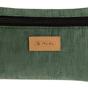 herlitz Trousse plate GREENline, vert chiné