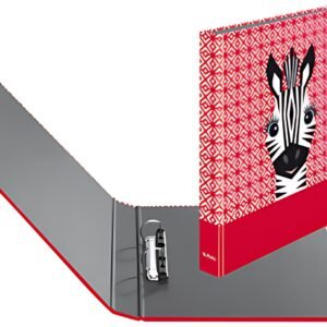 herlitz Classeur à anneaux maX.file "Cute Animals Zebra", A4