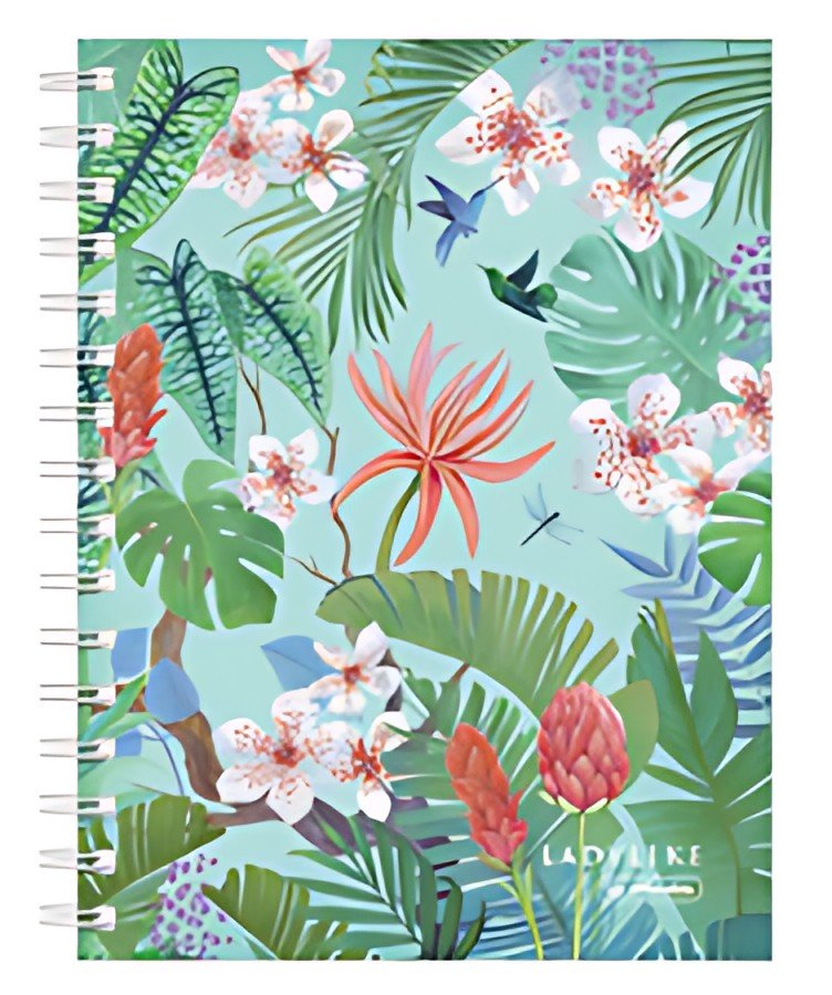 herlitz Carnet à spirales Ladylike "Jungle", A5