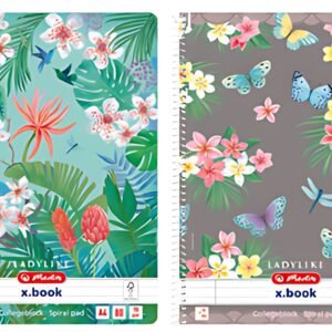 herlitz Cahier à spirales Ladylike, A4, ligné