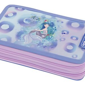 herlitz Etui scolaire double "Mystic Mermaid", 23 pièces
