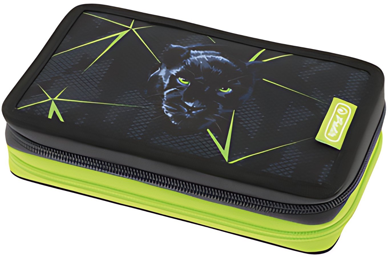 herlitz Etui scolaire double "Wild Life", 23 pièces