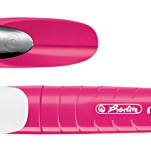 herlitz Stylo plume my.pen, largeur de plume: M, rose/blanc