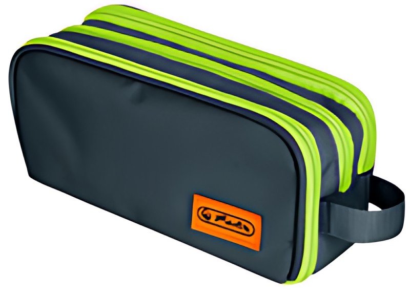 herlitz coffret double chêne uni néon/kiwi
