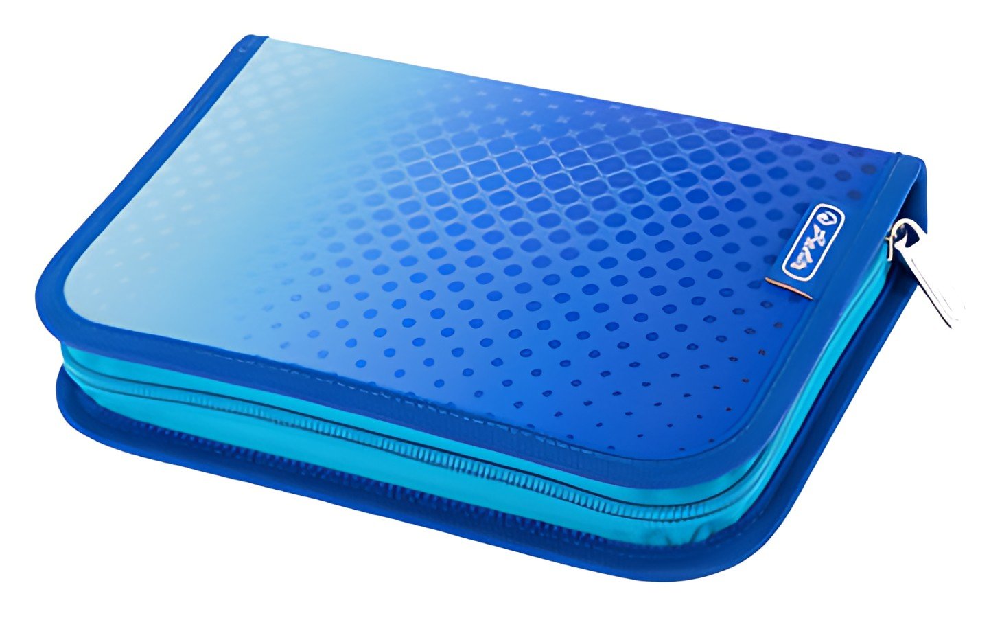 valise étudiante herlitz "Dip Dye bleu/turquoise", 31 pièces