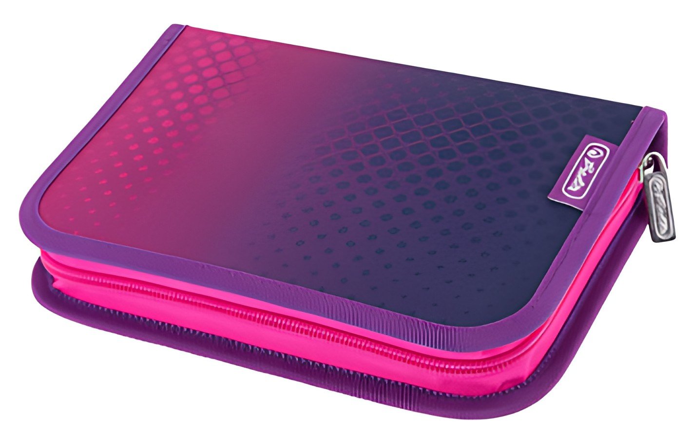 valise étudiante herlitz "Dip Dye rose/violet", 31 pièces