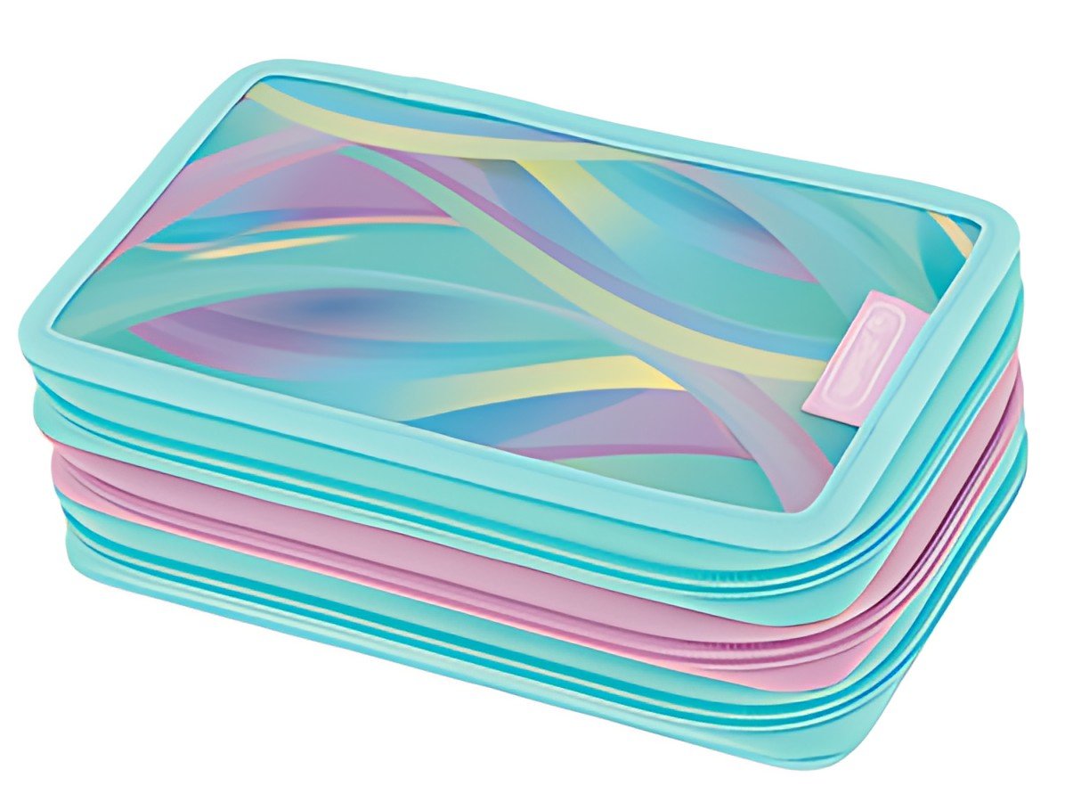 herlitz Schüleretui TriCase "Minty Love", 31-teilig