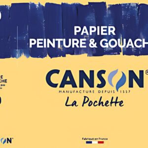 CANSON Papier à dessin Peinture et Gouache, 320 x 240 mm
