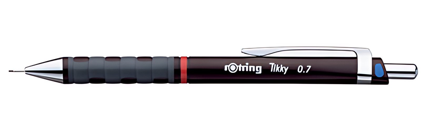 rotring Porte-mines fin Tikky 0,5 mm, rouge vin