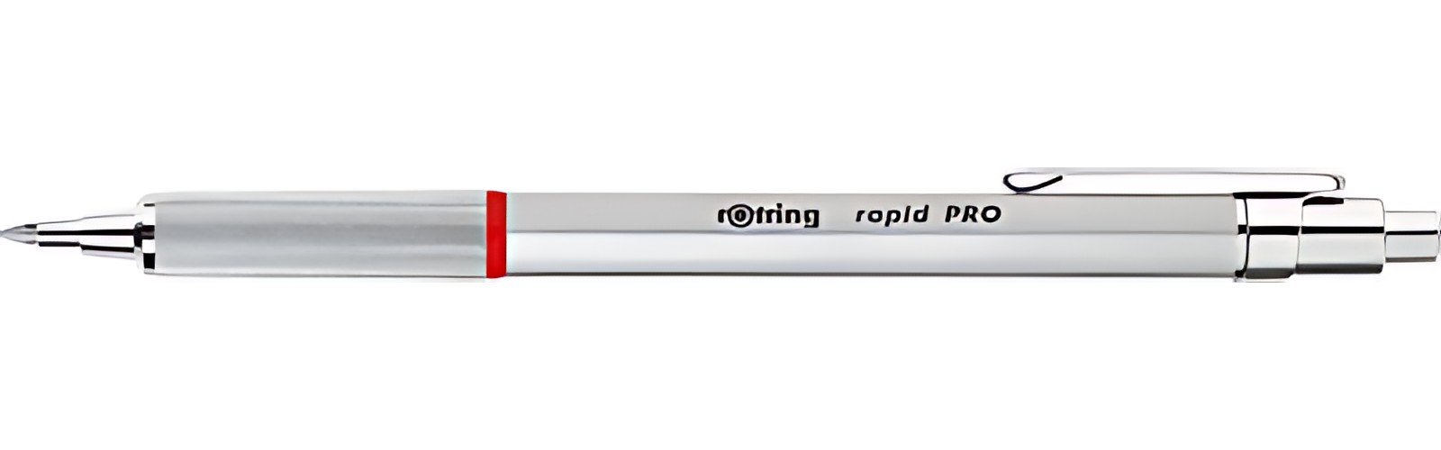 rotring Stylo à bille rétractable rapid PRO CHROM