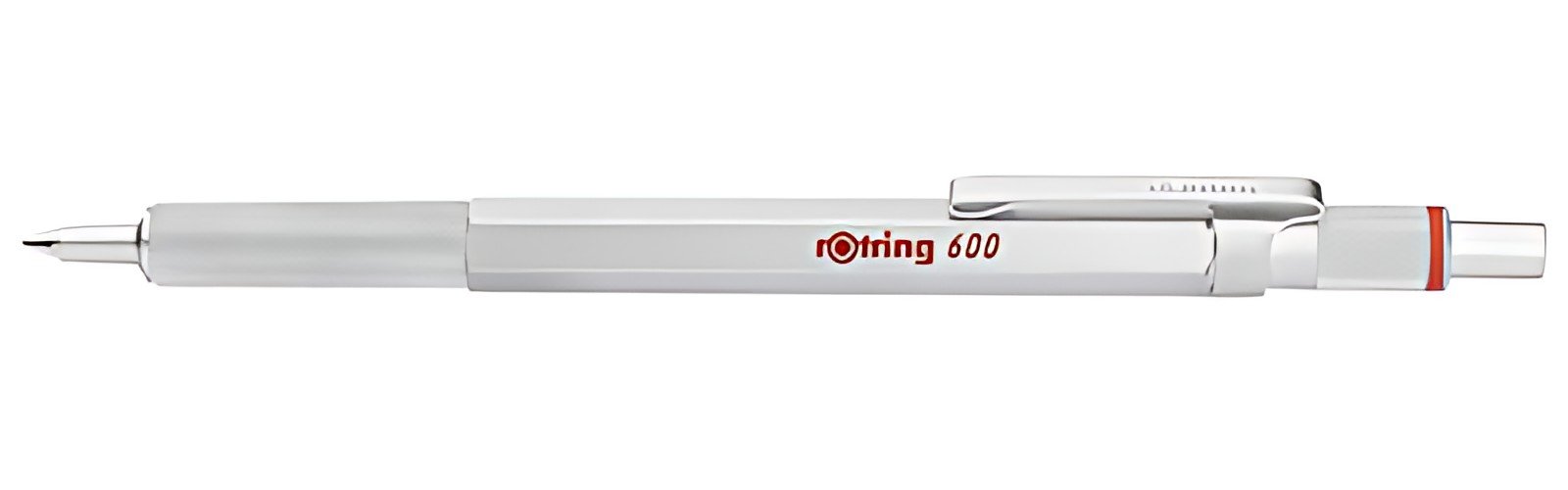 rotring Stylo à bille rétractable 600, argent