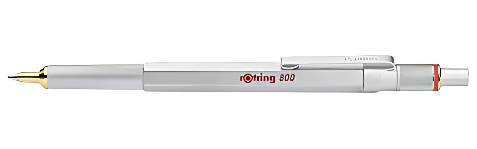 rotring Stylo à bille rétractable 800, argent