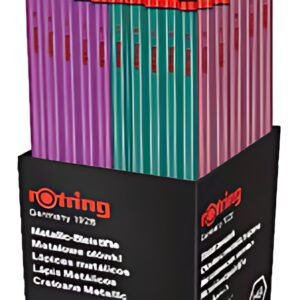 rotring Crayon à papier METALLIC, dans un pot de 72