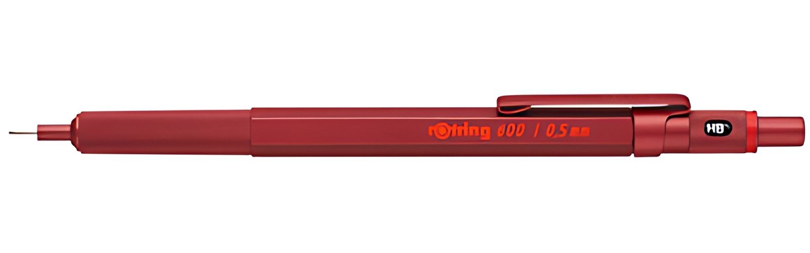 rotring Porte-mine 600 Metallic, 0,5 mm, rouge