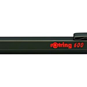 rotring Stylo à bille rétractable 600, vert métallique