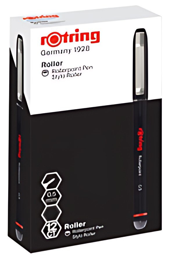 rotring Stylo roller Rollerpoint, largeur tracé: 0,5mm, noir