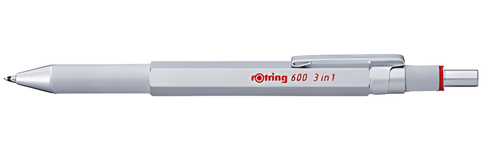 rotring Stylo multifonction 3 en 1, argent