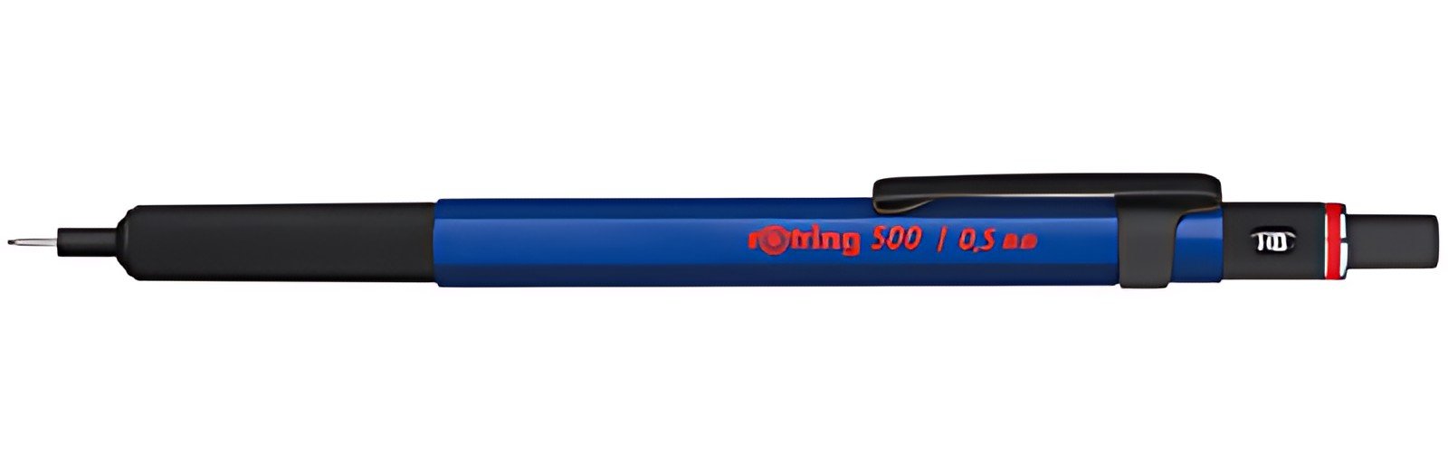 rotring Porte-mines à mines fines 500, 0,5 mm, bleu