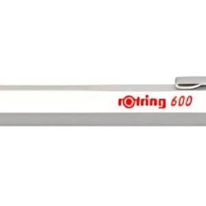 rotring Stylo à bille rétractable 600, perle blanche
