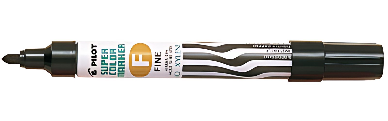 PILOT Marqueur permanent SUPER COLOR FINE, noir