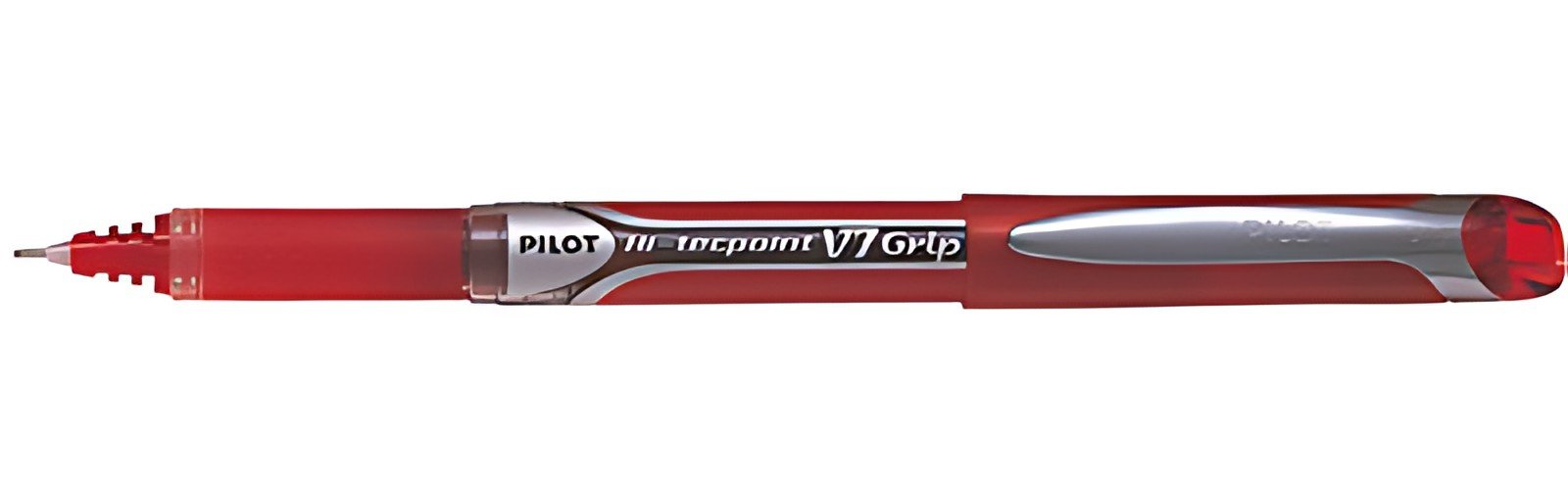 PILOT Stylo Roller Hi-Tecpoint V10 Grip, rouge