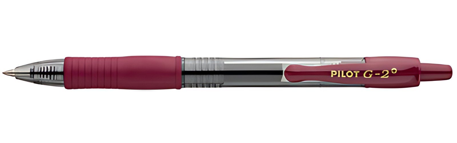 PILOT Stylo roller à encre gel G-2 PLUS medium, bordeaux